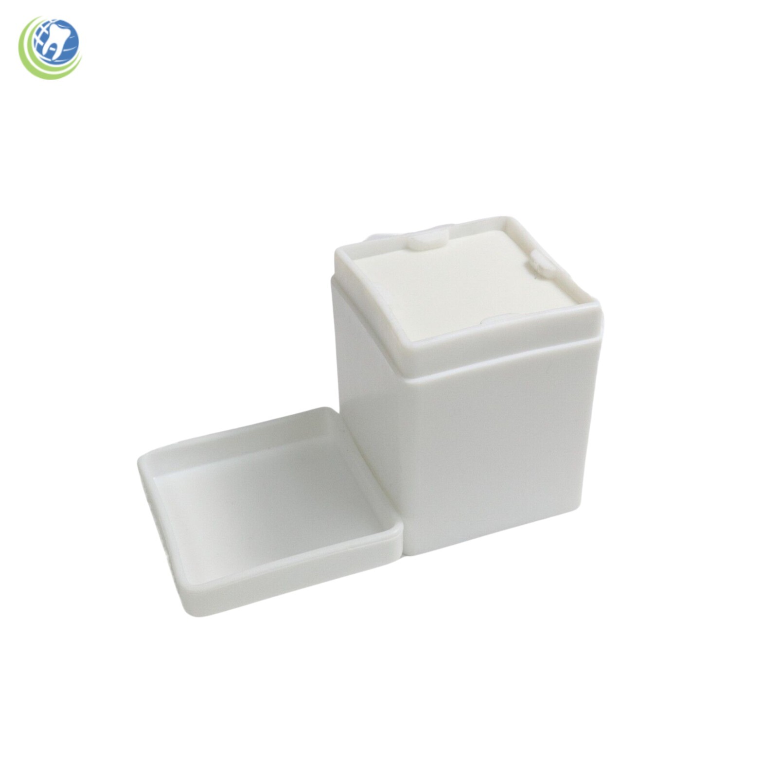 2 X Dental Spring Gauze Sponge Dispenser Holder 2 x 2 White Medical Spa Tattoo