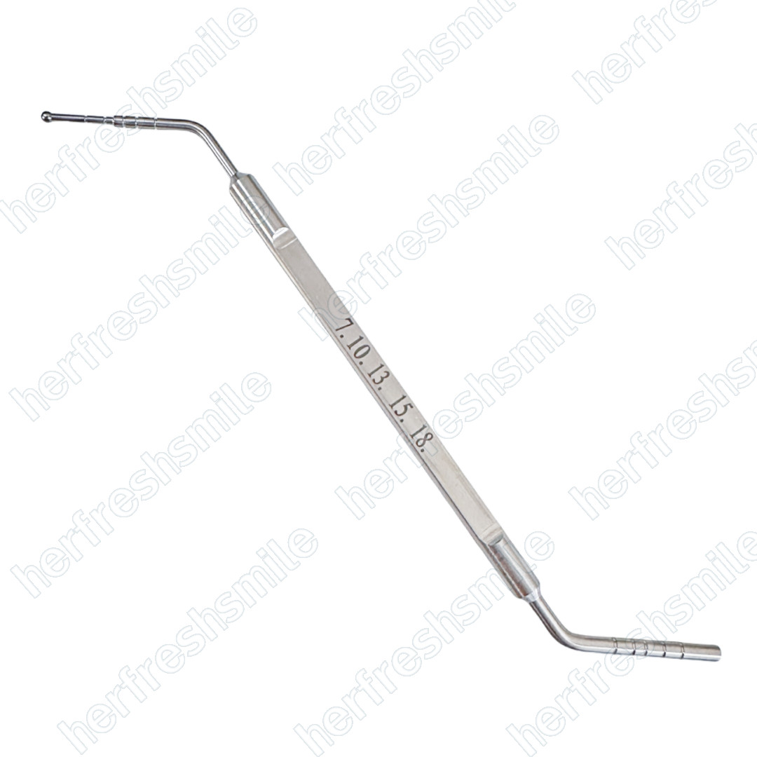 Dental Implant Gingiva Height Measure Drilling Hole Depth Probe Measuring Gauge