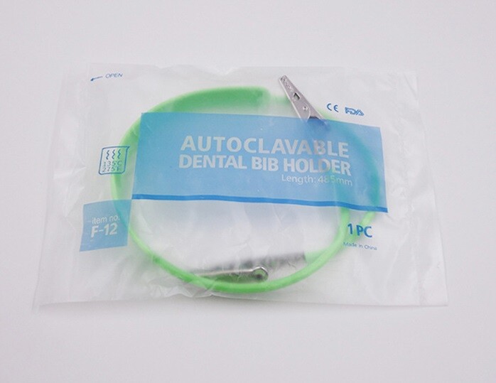 10pcs Silicone Drape Holder Napkin Bib Clips Dental Patient Clamps 135°C