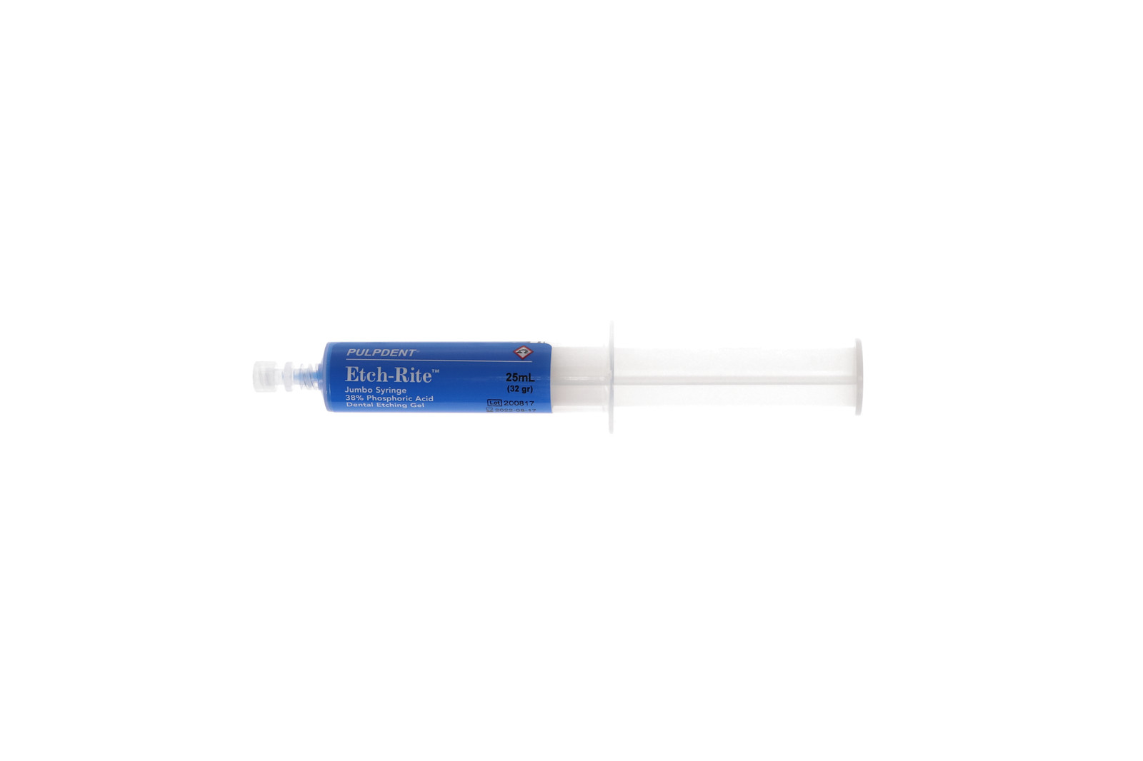 Pulpdent ET-50R Etch-Rite 38% Dental Etching Gel Jumbo 2/Pk 25 mL