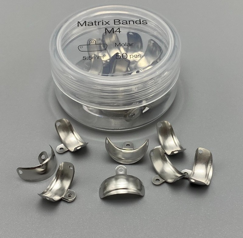 Dental Sectional Matrix Bands M4 Metal Matrices Clamp V3 Matrix System USA
