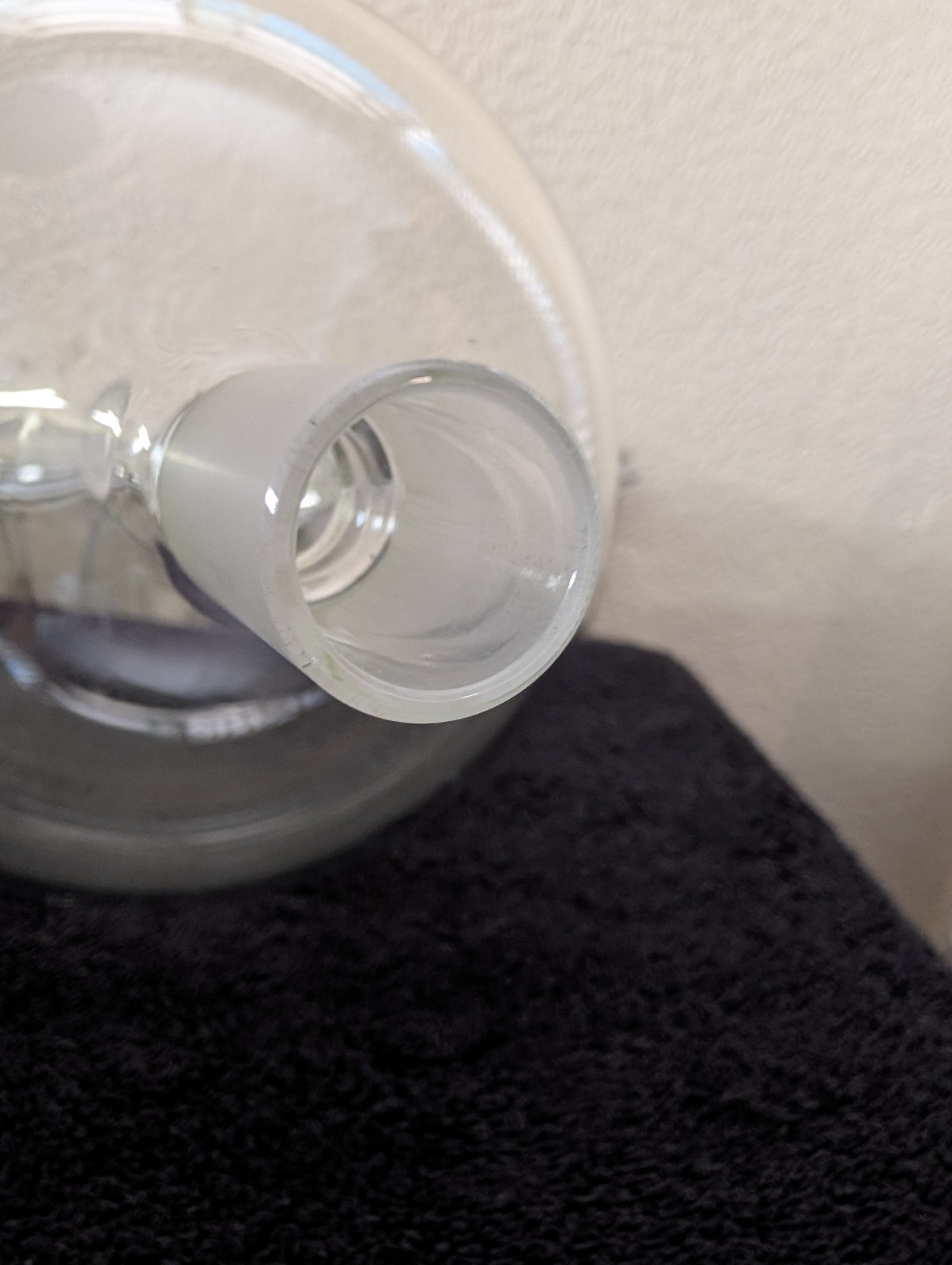 Chemglass 2000mL 2L Round Glass Flask 24/40 Joints Heavy Wall Lab Chemistry