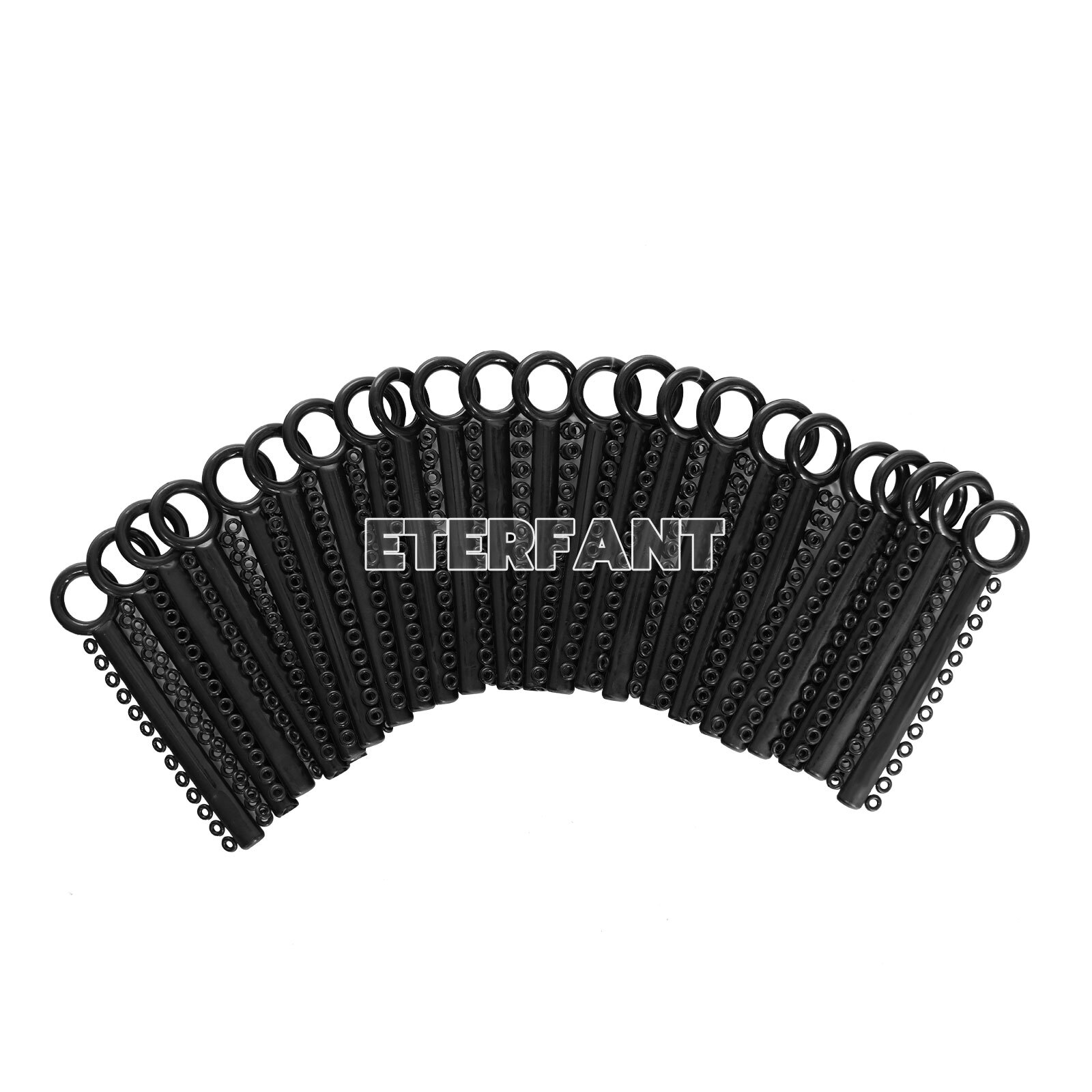 1040PCs ETERFANT Dental Orthodontic Ligature Ties Elastic Rubber Bands Brackets