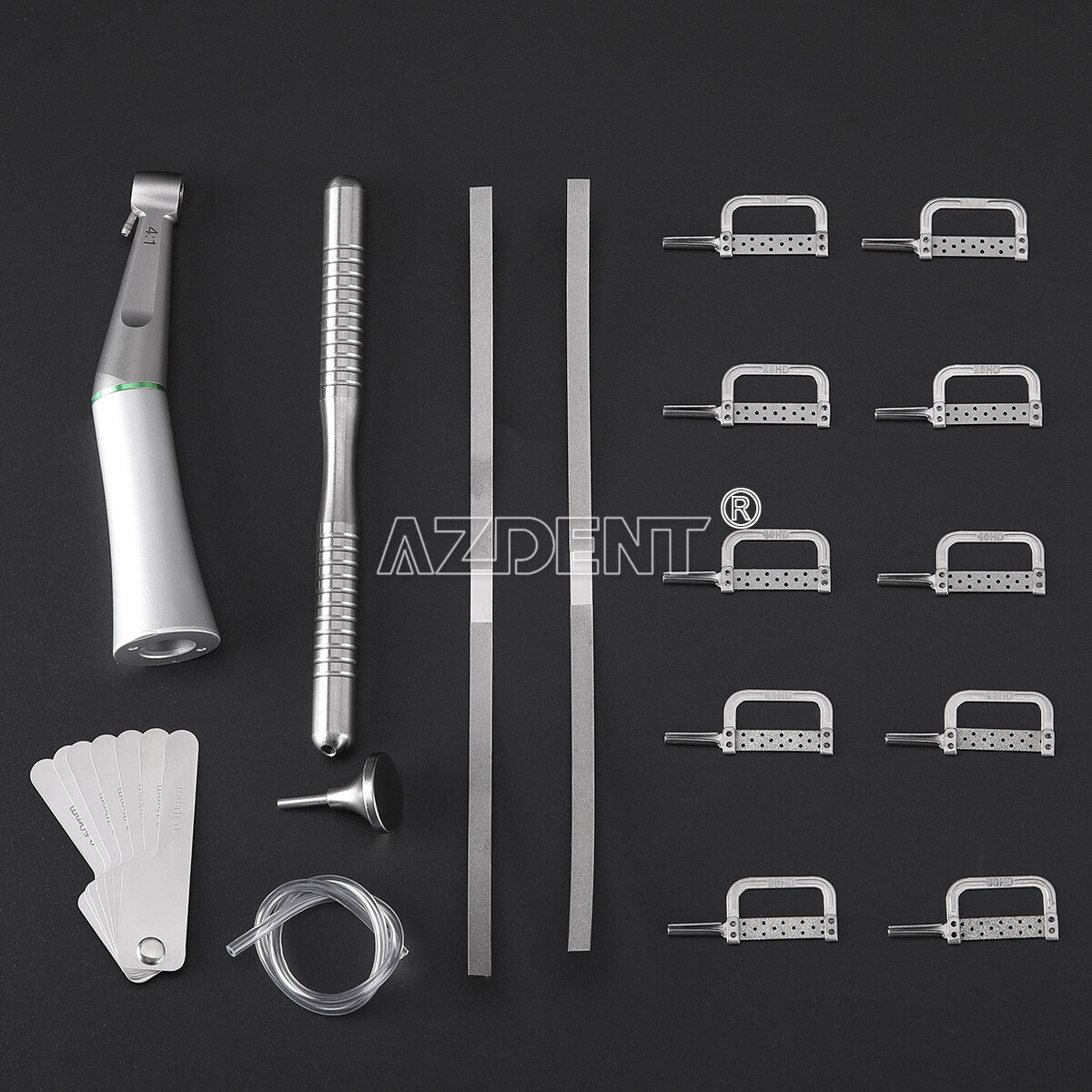 Pro Dental Reduction 4:1 Interproximal Stripping Contra Angle Handpiece IPR Kit