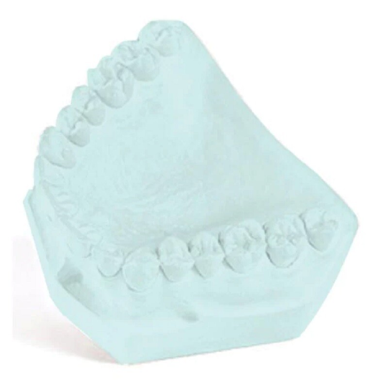 YESO PIEDRA DENTAL AZUL PARA MOLDES TIPO IV CON ALTA RESISTENCIA BAJA EXPANSIÓN