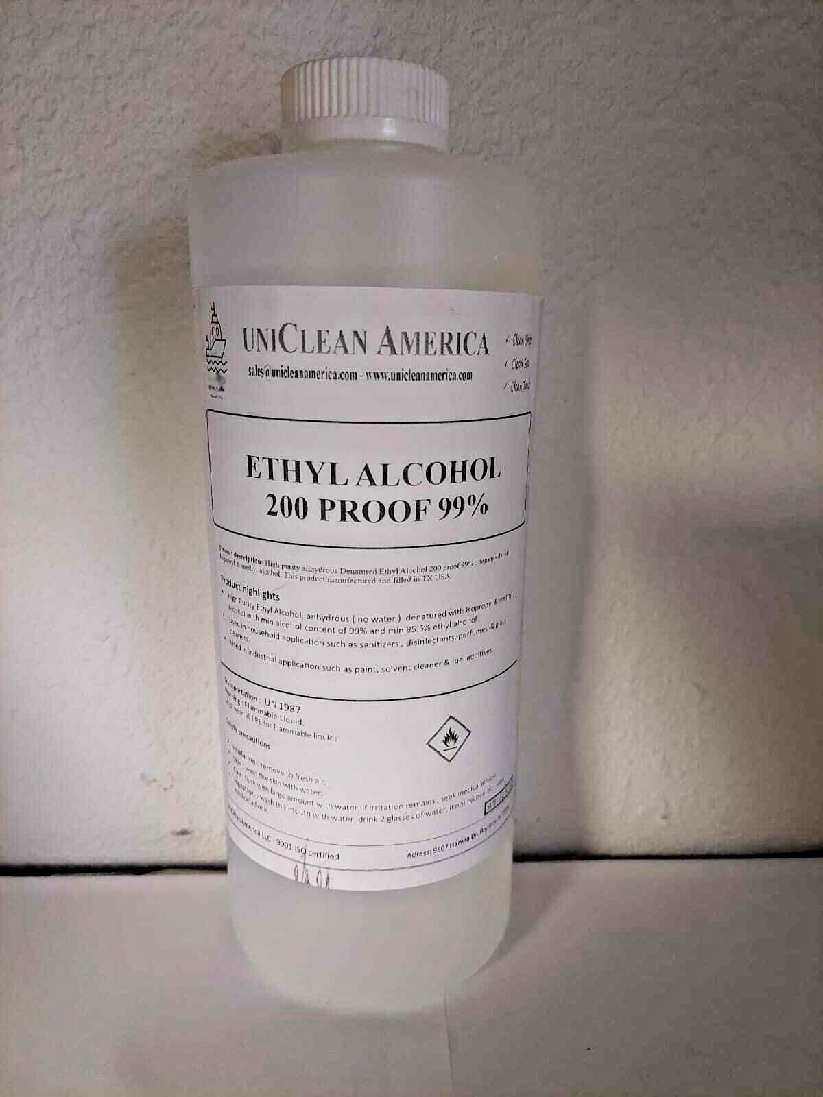 Ethyl Alcohol 99% – Denatured Ethanol 99%