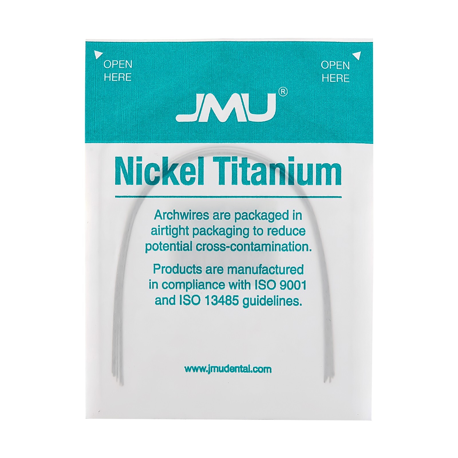 100PCS Ortho Super Elastic NiTi Arch Wire Natural Round/ Rectangular Full Sizes