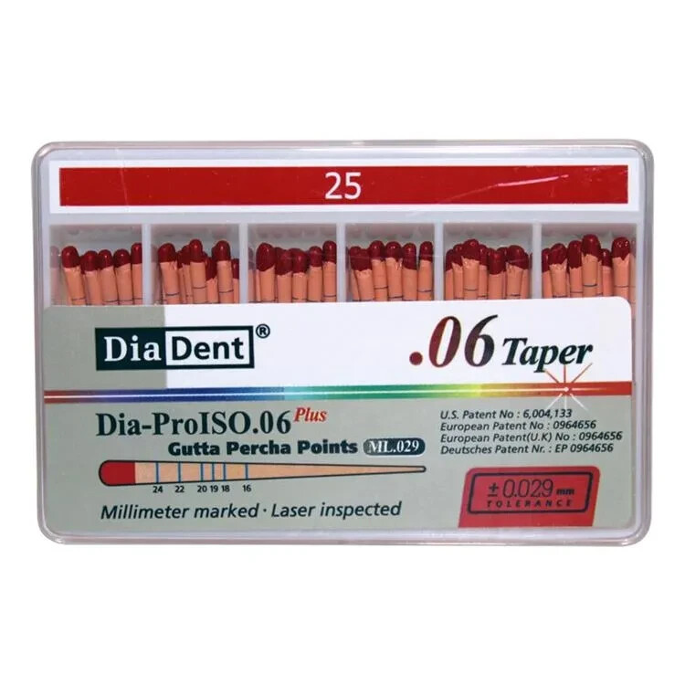 Diadent Gutta Percha Points 6% Free Shipping Worldwide