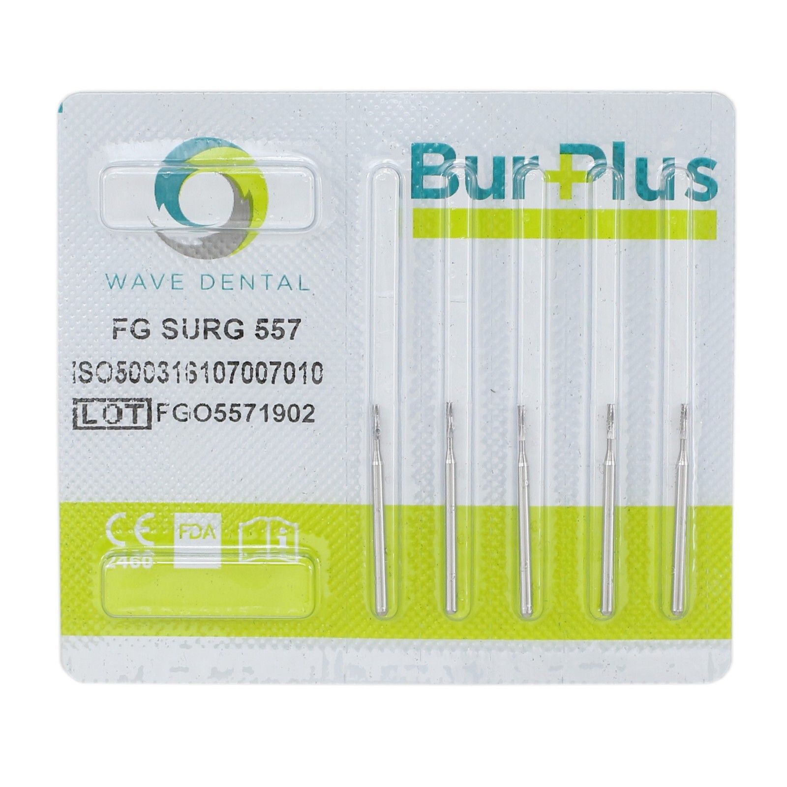 Wave Dental Surgical Carbide Burs 557 557L 702 701 Long High Speed Friction Grip