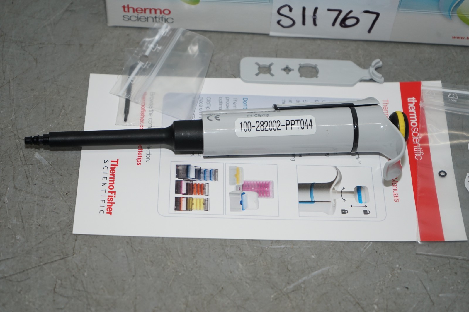 ^ Thermo Scientific™ F1-ClipTip™ 20 – 200 uL Single Channel Pipette #X6030