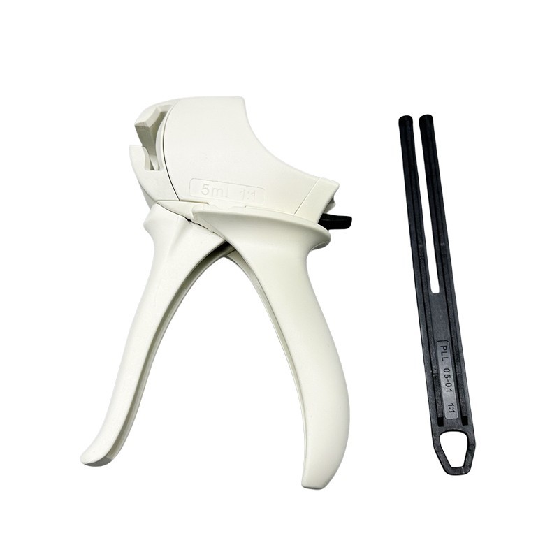 5ml 1:1 Dental Activa-Spenser Type Dispenser Gun For Automix Syringes Cement Gun