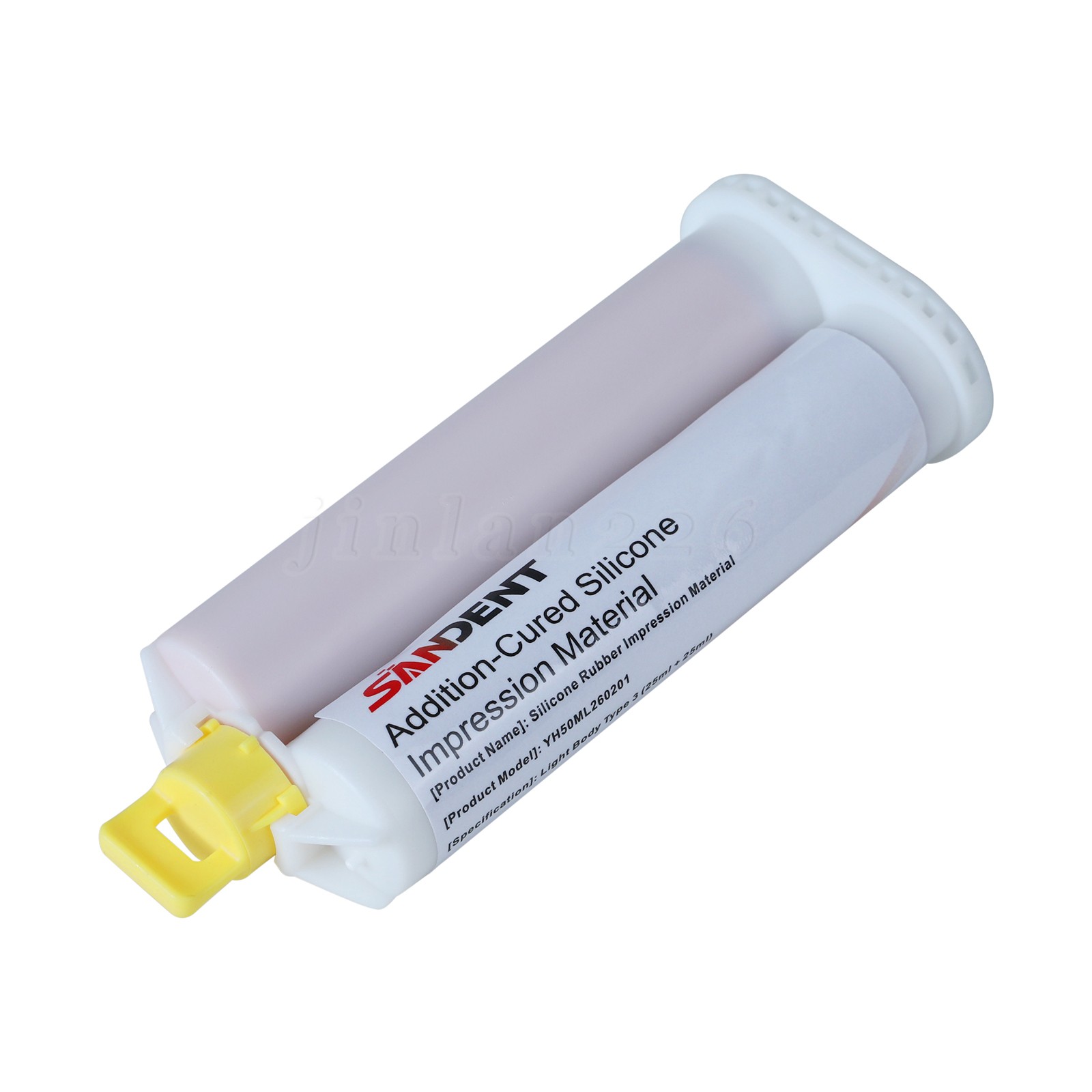 Dental VPS Impression Material Light Body Silicone Rubber Putty Soft 25+25mm PVS