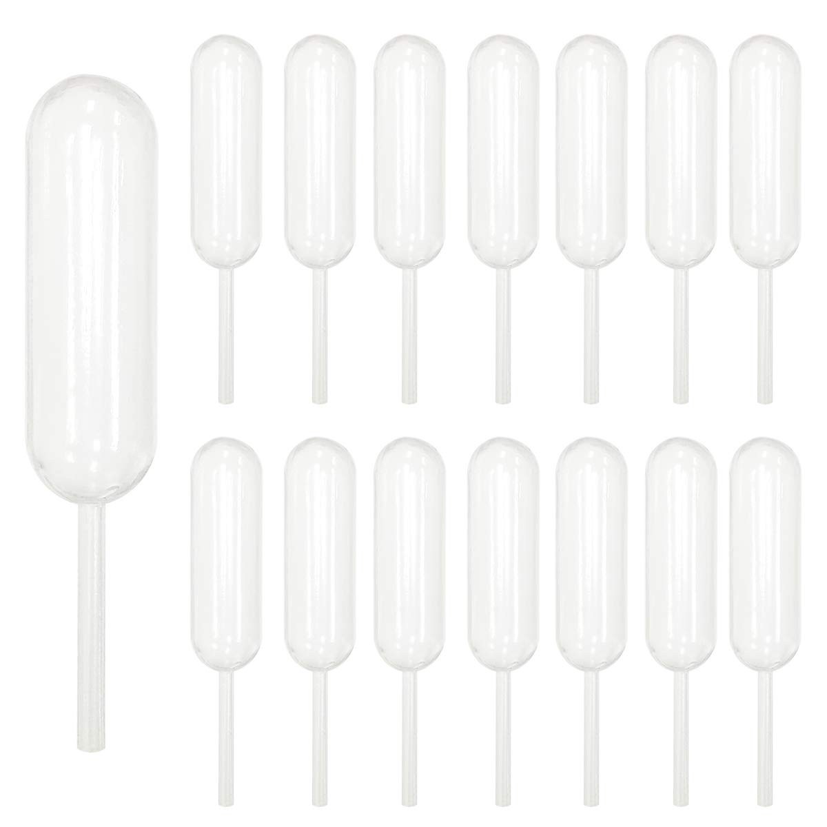 Cupcakes Pipettes, 100PCS 4ml Clear Plastic Transfer Liquid Dropper…