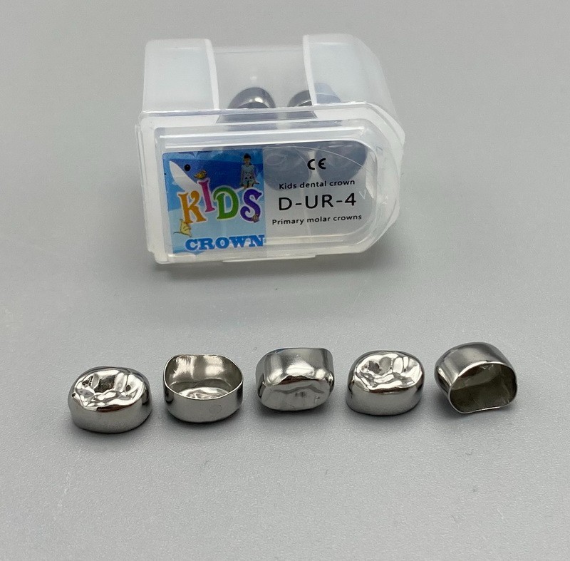 Dental Kids Crown stainless steel Primary Molar Pediatric Crowns Kit 48Sizes USA