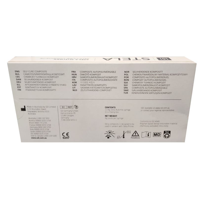 *1-Pack* SDI Stela Automix Self Cure Composite 8g Syringe Refill 8640001