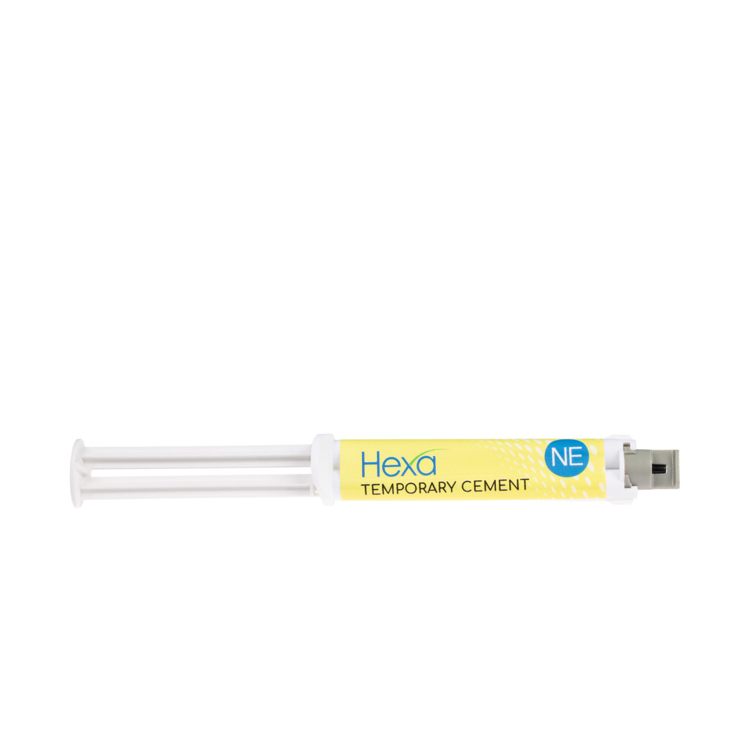 Hygedent HTC-0001 Hexa Non-Eugenol Temporary Cement Syringe 10mL