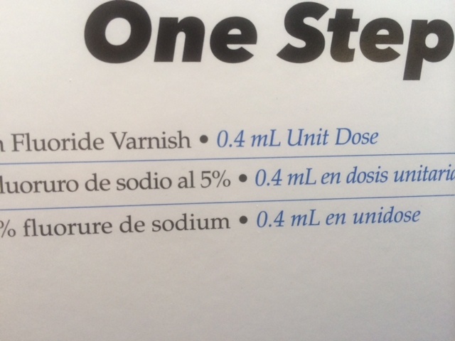 Henry Schein Varnish 5% Sodium Fluoride Mint Flavor 50/Box unit dose ,USA