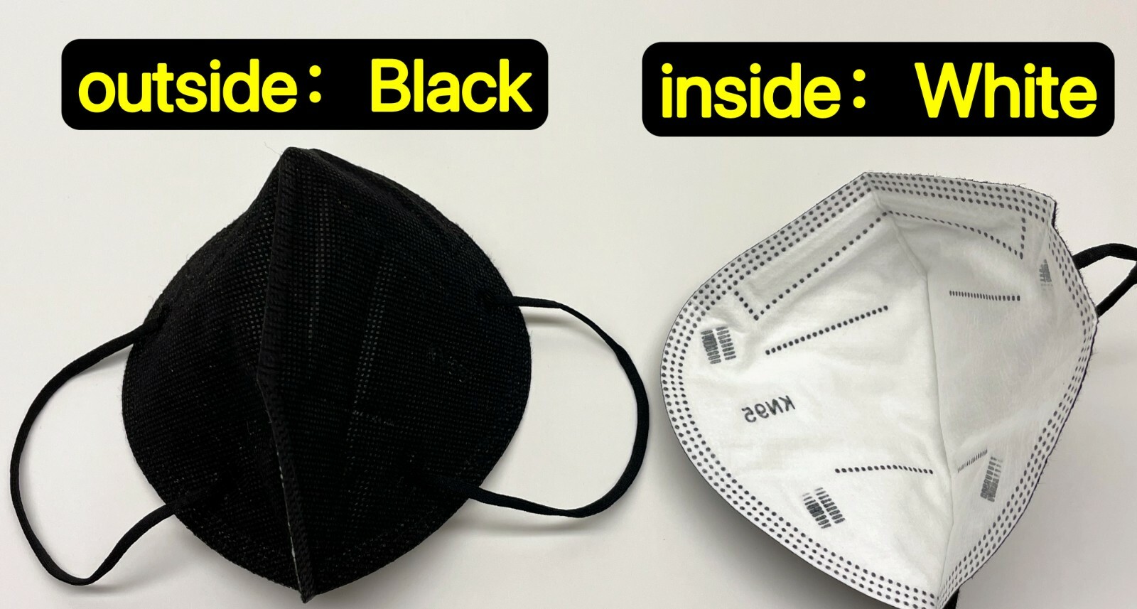 10/30 Pcs Black KN95 Protective 5 Layer Face Mask BFE 95% Disposable Adult Masks