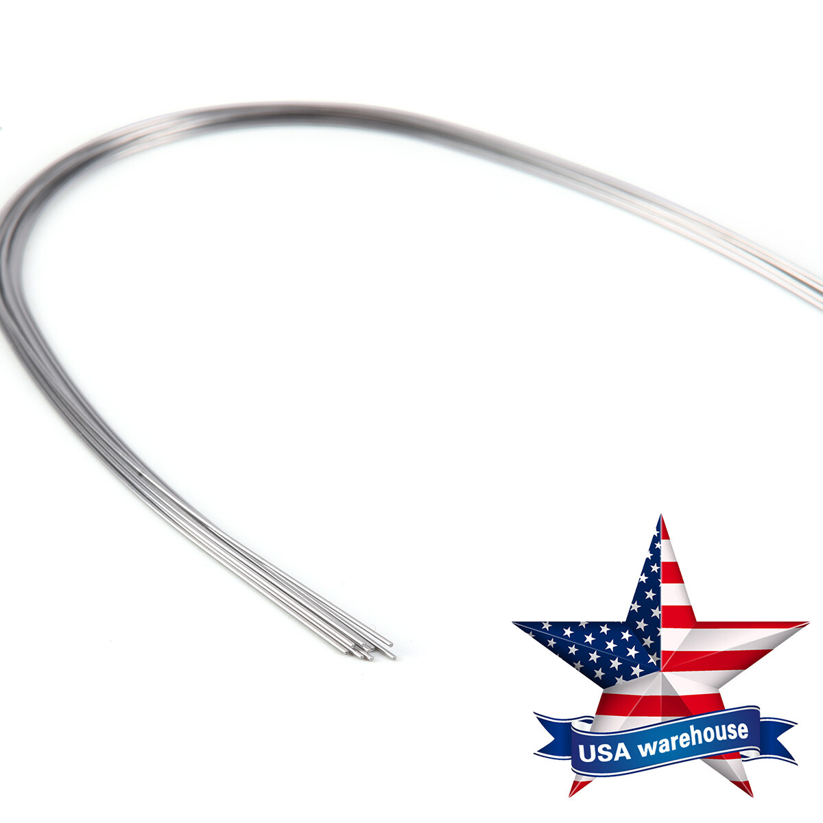 10 XDental Ortho Super Elastic Niti Arch Wires Round Ovoid Form/ Dental Brackets