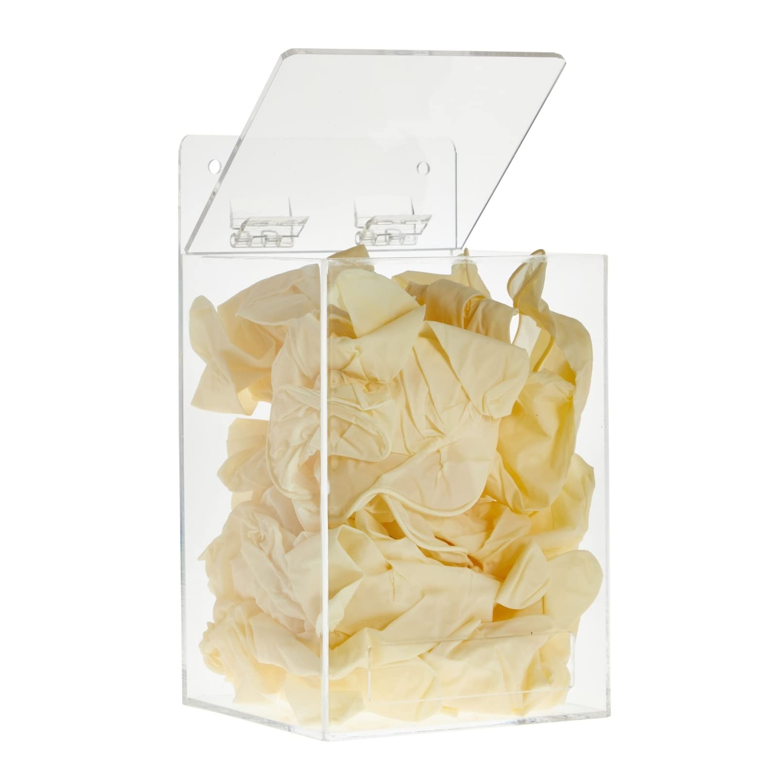 Okuna Outpost Wall Mount Glove Dispenser – 5 x 4.5 x 8.5 In, Clear