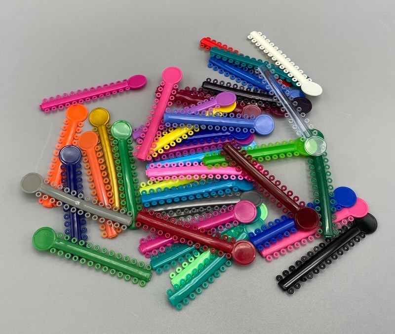 1040/320pcs Orthodontic Dental Elastic Ligature Ties Rubber Ortho Braces Bands
