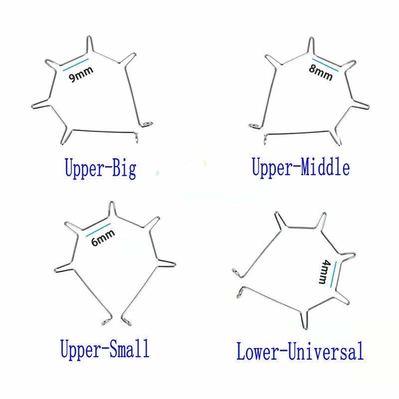 5 Pcs/Pack Dental Orthodontic Anterior Spring Root Torquing Auxiliary Arch Wire