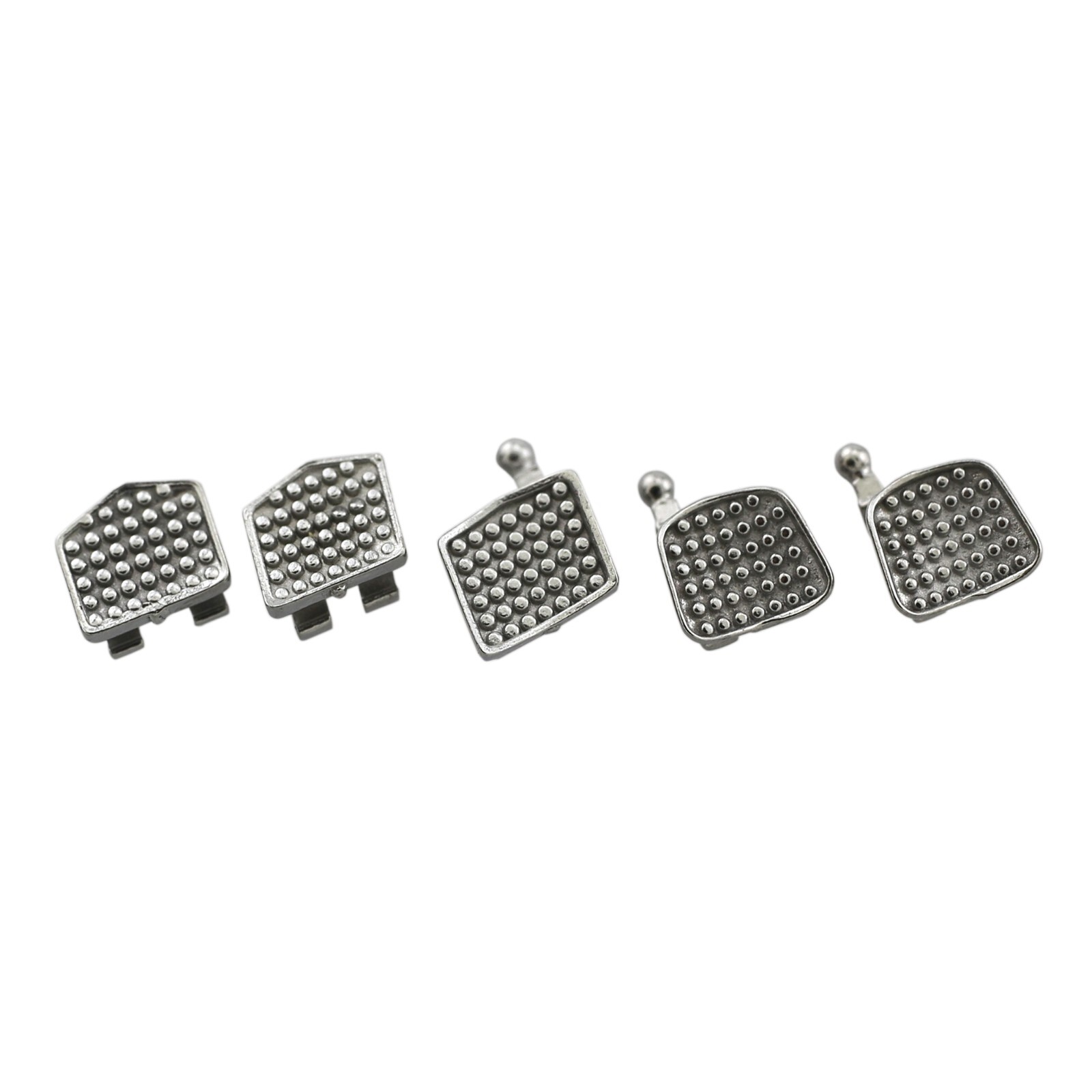 Dental Orthodontic Mini Twin MIM Metal Brackets Braces Roth MBT 022345 Hooks 5-5