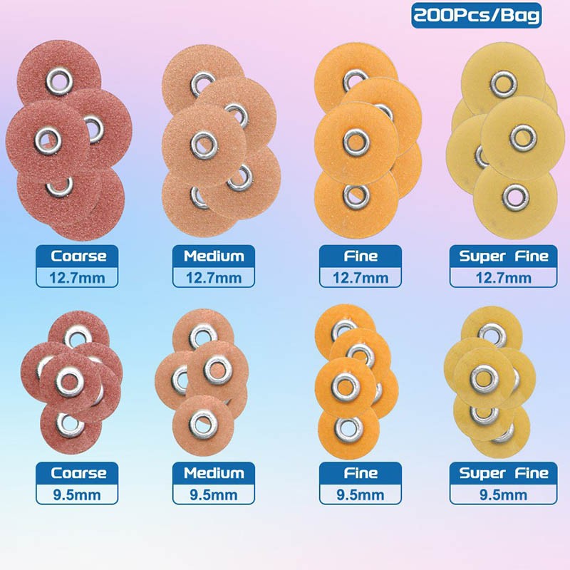 Dental Soflex Coarse Medium Superfine Fine Composite Finishing Polishing Discs