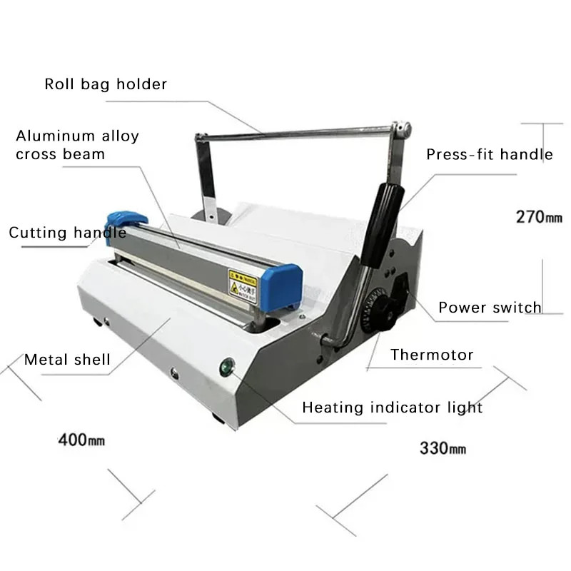 Sterilization Bag Disinfection Bag Sealing Packaging Plastic Sealing Machine
