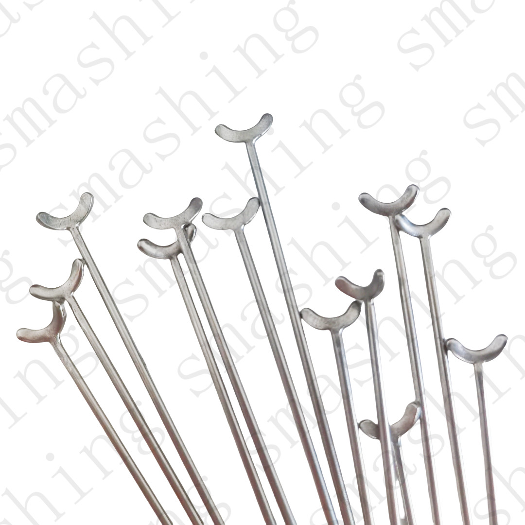 Dental Ortho Y-Type Retainer Clasp Wire Oblique Bar Teeth Position Hold