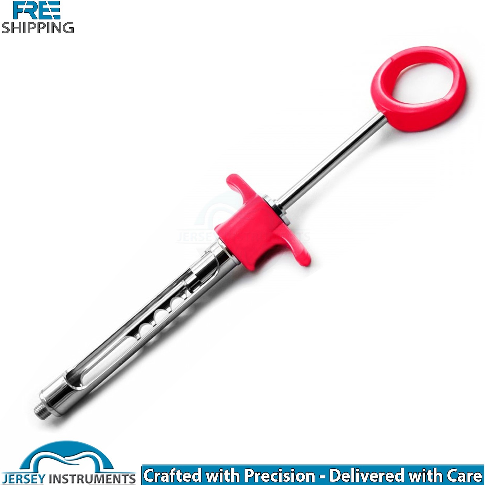Dental Anesthesia Cartridge Syringe 2.2ml Pink Injection Dentist Surgical Tool