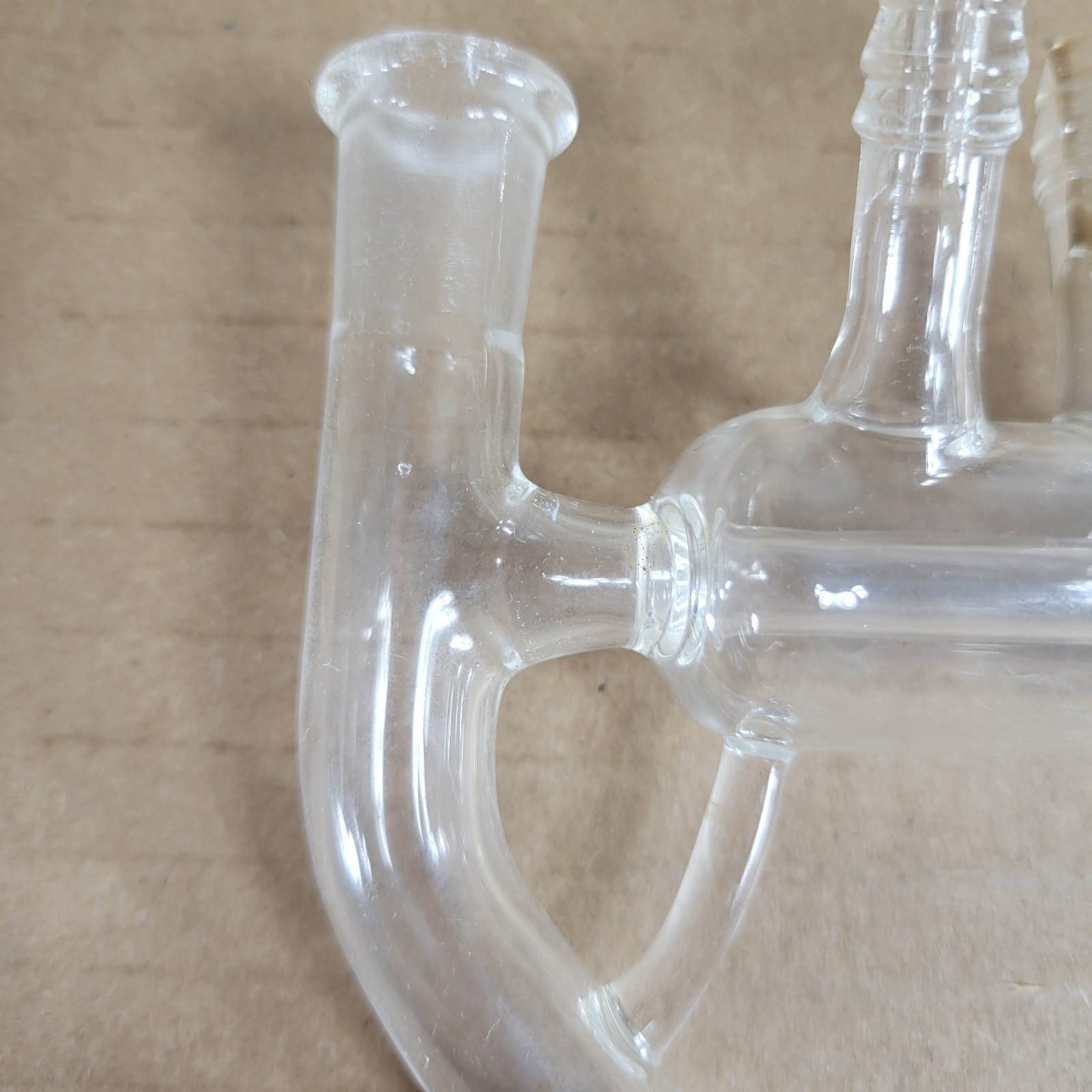 Unbranded Glassware 19/22 Joint Short Path Compact Vacuum Distillation Head