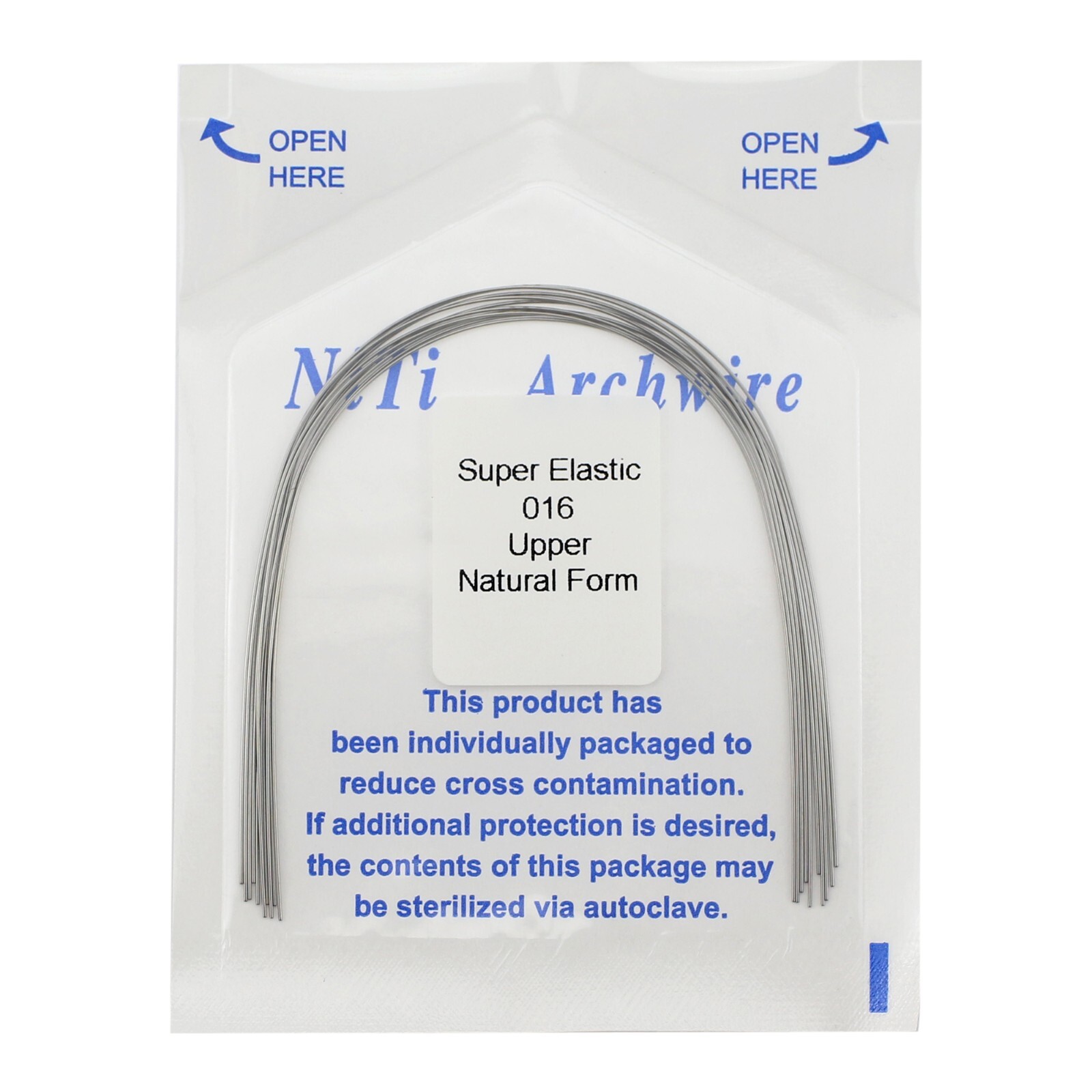Dental Orthodontic Niti Arch Wire Elastic Rectangular Round Arcos de Ortodoncia