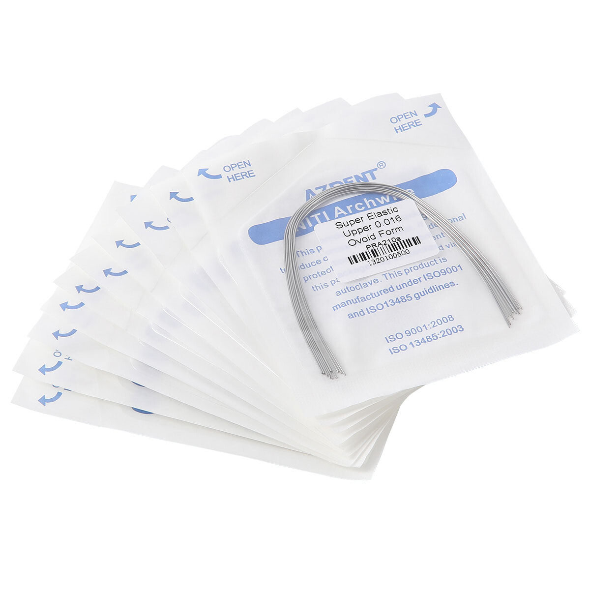 AZDENT Dental Orthodontic Super Elastic NITI Arch Wire Round Ovoid/Square/Nature