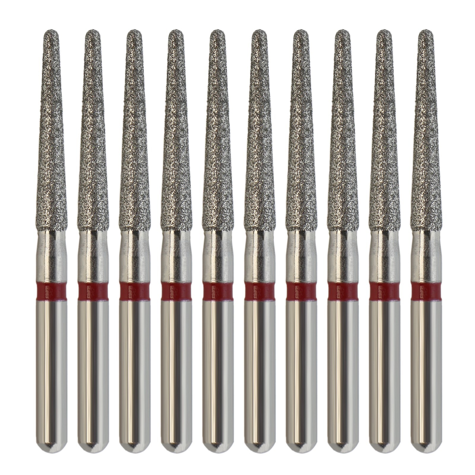 Multi-use Dental Diamond Burs Football Round End Taper Friction Grip FG 368 856