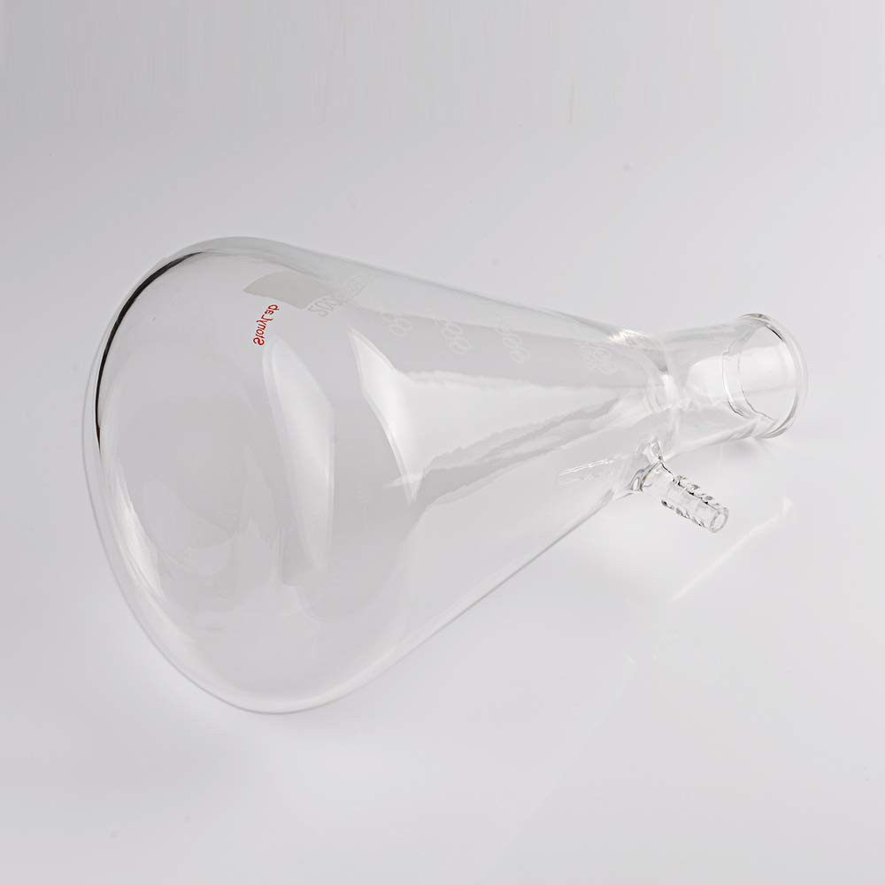 2000ml Borosilicate Glass Filtering Flask, Bolt Neck with Tubulation, 2L (2 Lite