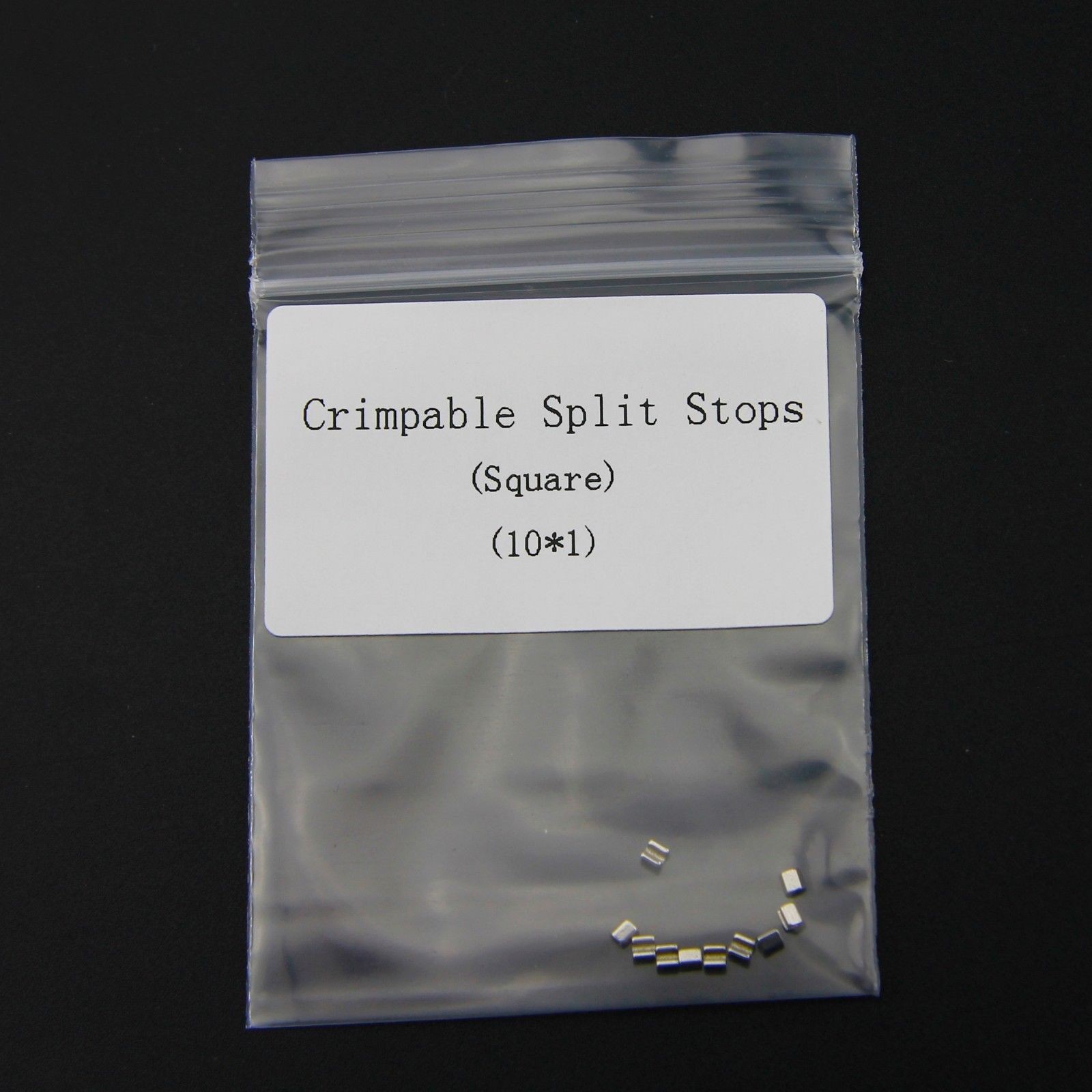 10 Pcs/Bag Dental Ortho Crimpable Hooks Stops Metal Stop for Arch Wire