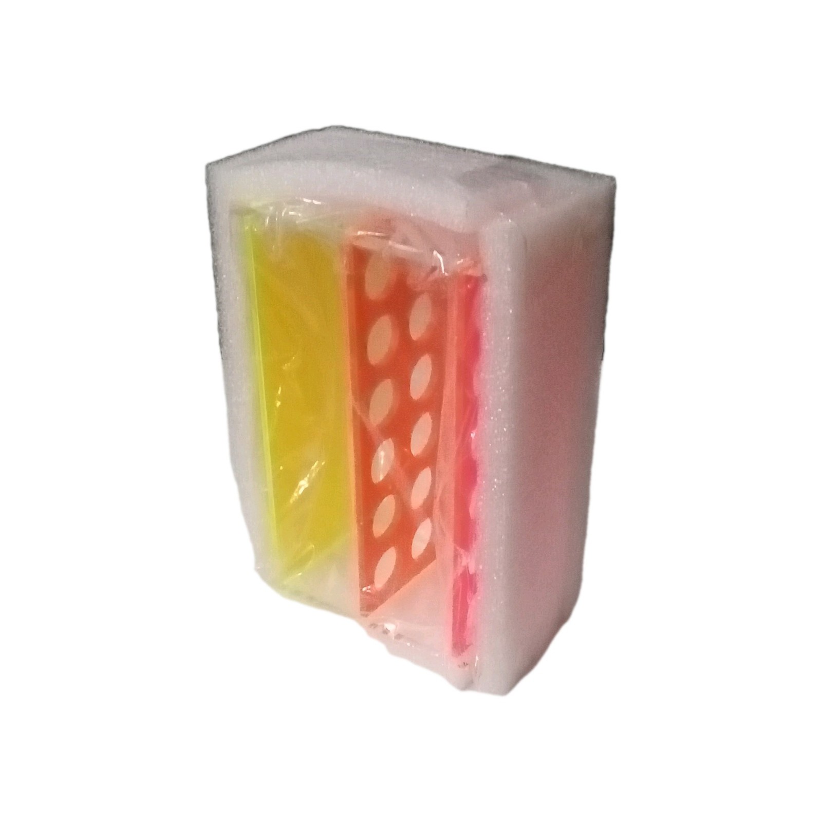 Plastic Laboratory Tube Rack Neon Colors 10 Holes for Physical Laboratory