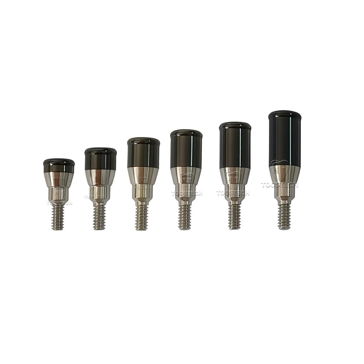5Pcs Megagen Blue diamond Fit Analog Impression Open Tray Healing abutment RC NC