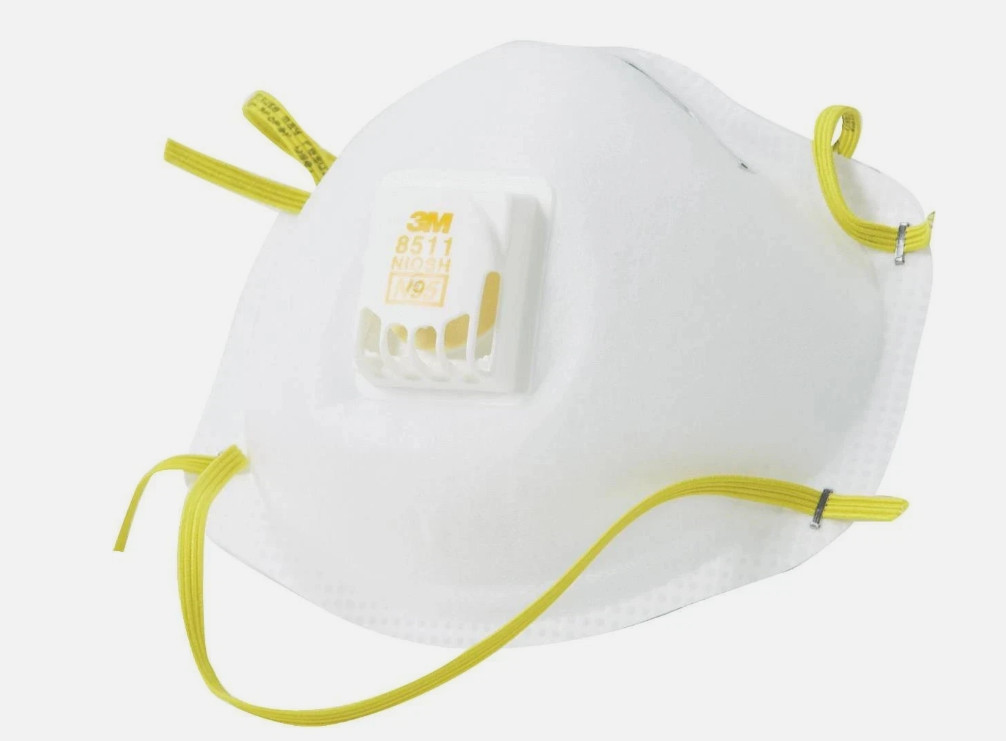 New 3M N95 Disposable Respirator Mask 8511 – 10 Pack Box