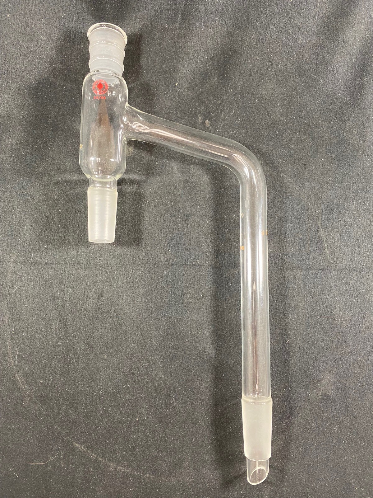 ACE GLASS Glass 24/40 Joint Three-Way Side-Arm Moisture Trap Adapter 5179-07