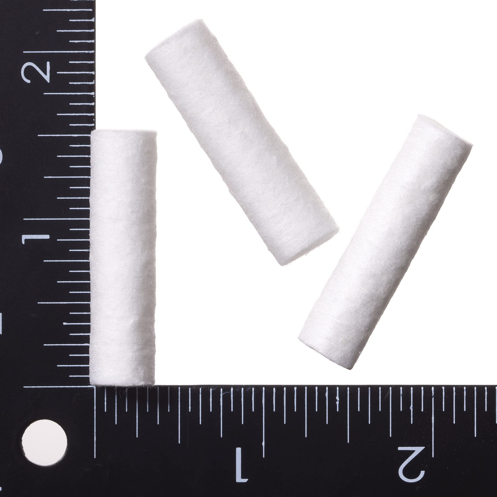 100 Dental Cotton Rolls, 1.5 Inch Nosebleed Plugs for Kids or Adults – Extra…