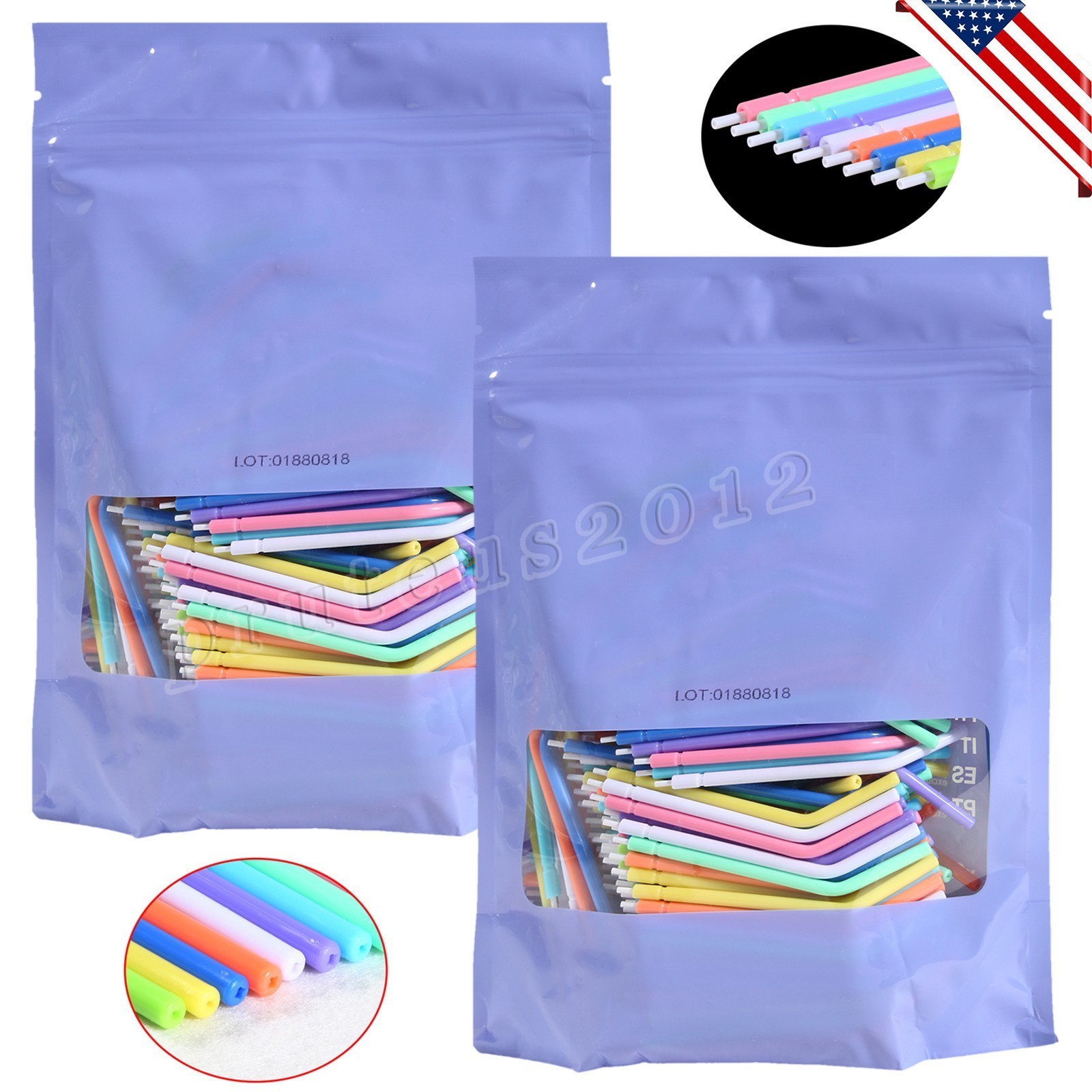 Disposable Air/Water Syringe Tips – Universal Fit, Dental (Choose Qty/Color)
