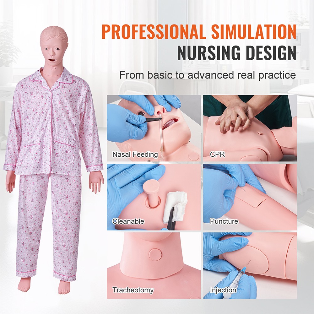 Female Manikin Model Anatomical Nursing Training Teaching Patient Care Practice