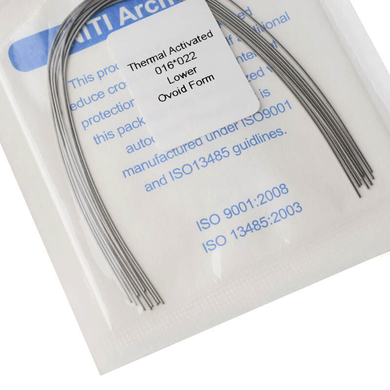AZDENT Dental Orthodontic Heat Thermal Activated Niti Rectangular Arch Wires