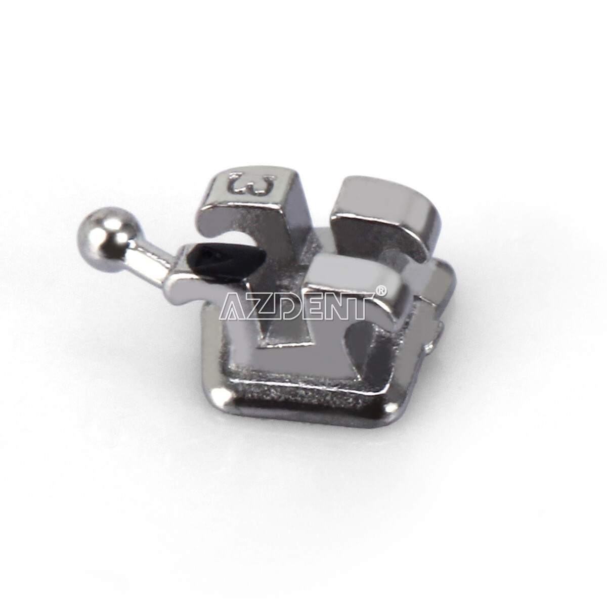 10Box AZDENT Orthodontic Dental Bracket Monoblock MIM Mini Roth.022 345 Hooks