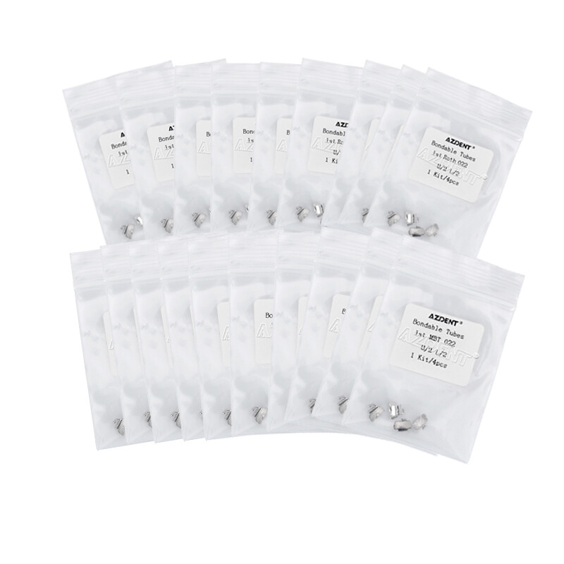 Dental Orthodontic Buccal Tubes Roth/MBT 022 1st Molar Double Tube Non-Conv