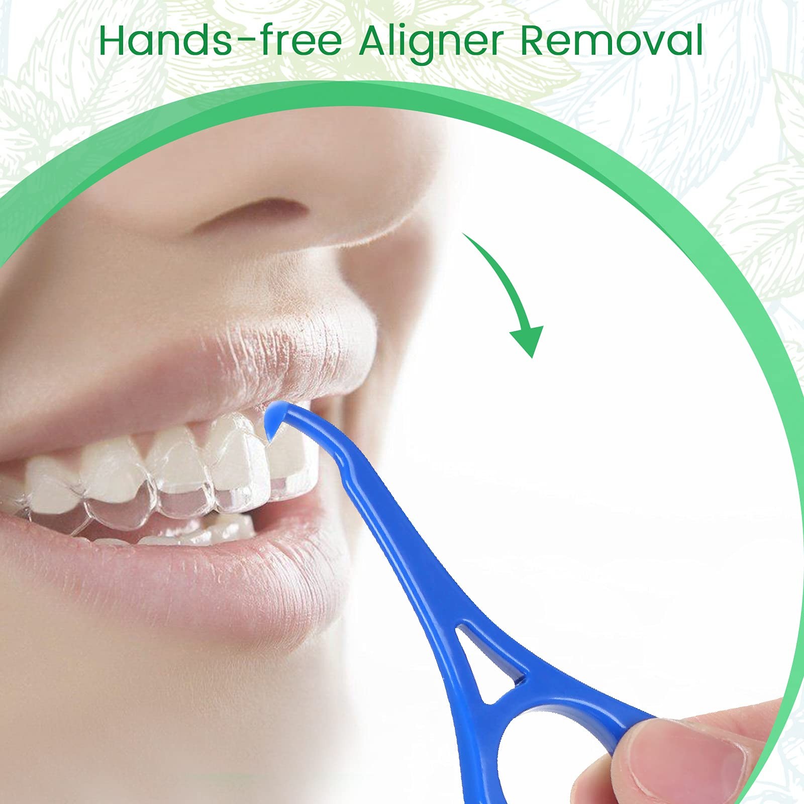 Aligner Chewies for Invisalign Aligners – Mint Scented (20Pcs Chewies) and 2 …