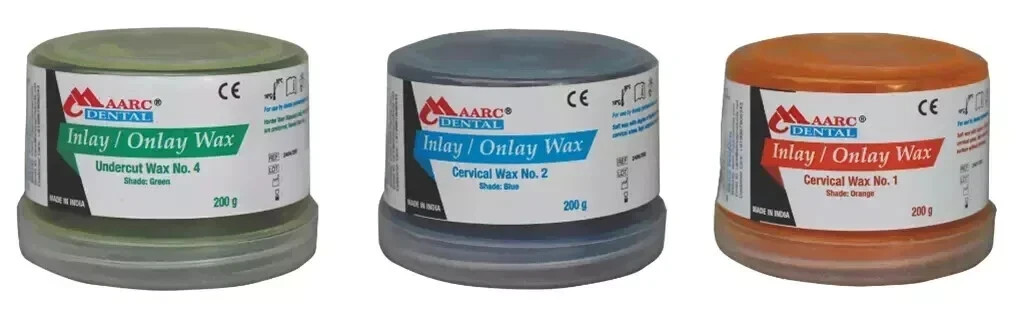 Maarc Dental Preparation for CastMatel Inlays Onlays Crown Pattern Wax All Shade