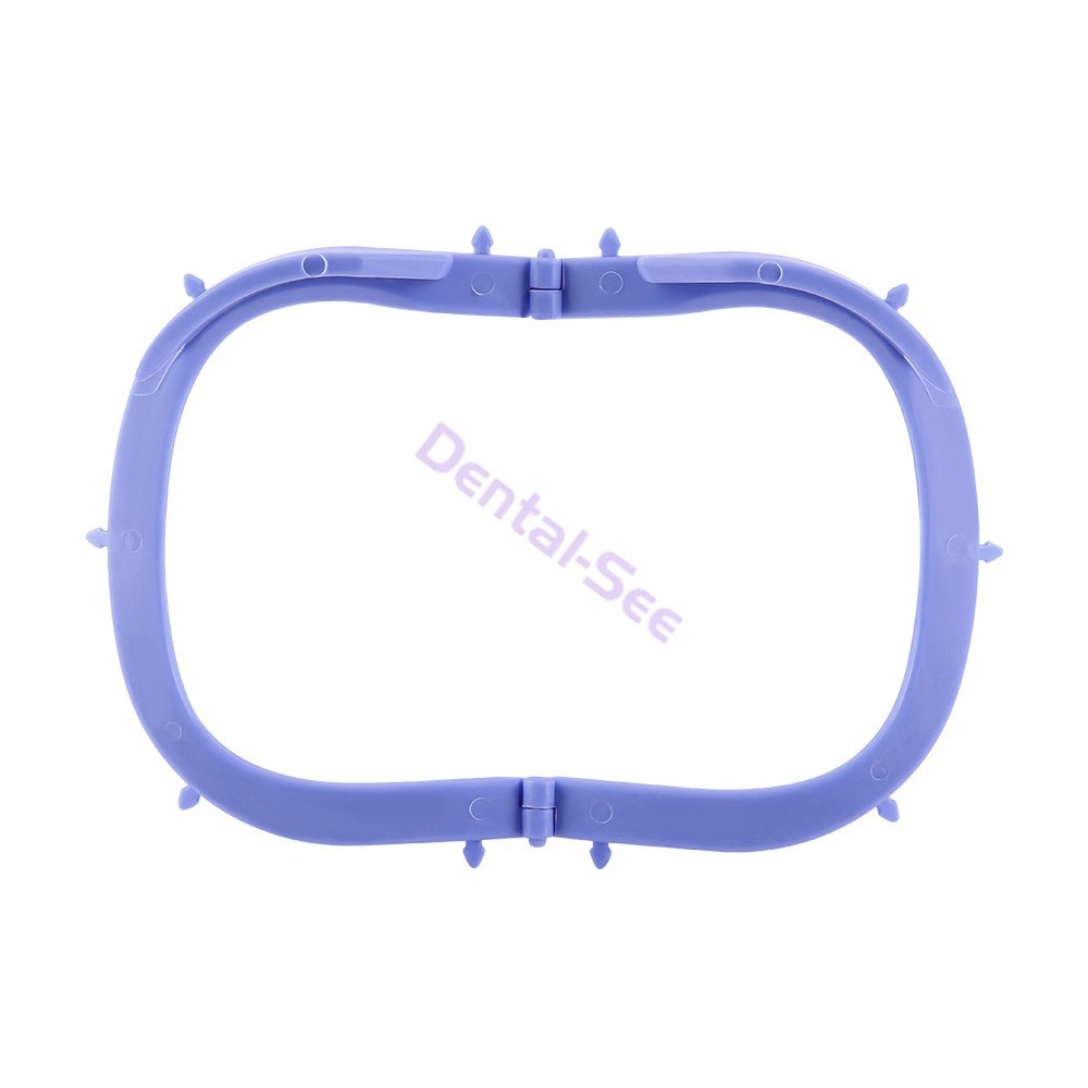 Dental Rubber Dam Frame Sheets Bracket Foldable Oral U-Shaped Barrier Tools